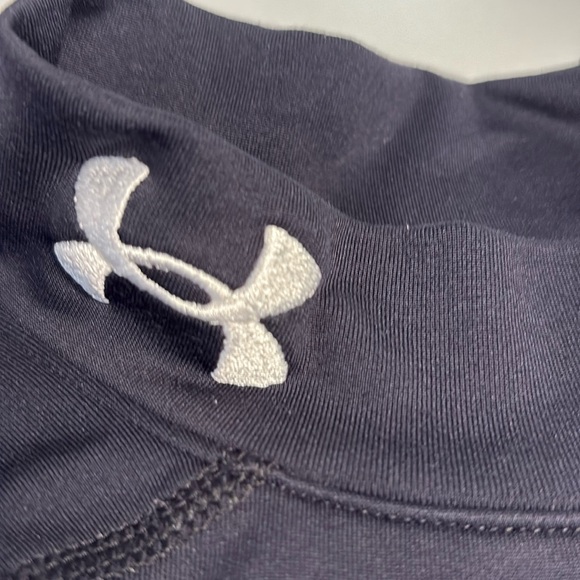 Long sleeve cold gear sports baseball softball, mock turtleneck - Picture 2 of 4